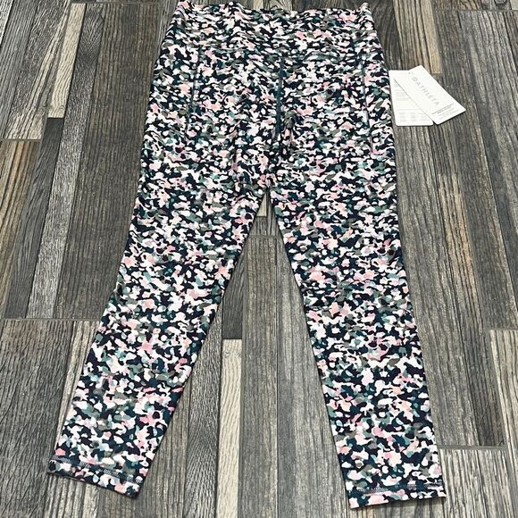 🔥 “NWT” ATHLETA Women’s Workout Gym Running Leggings - Navy,Teal, Pink, White - Picture 1 of 7